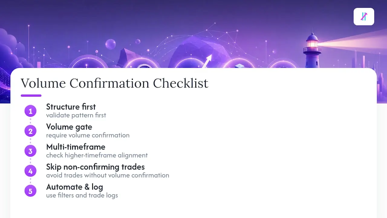 What Traders Get Wrong About Volume Confirmation — overview diagram