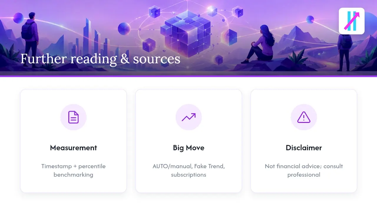 Selected sources and further reading — overview diagram