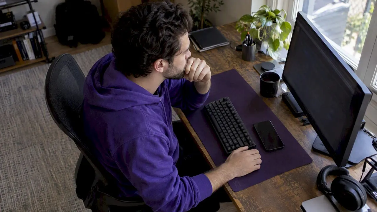 Trader deciding between alert and automation