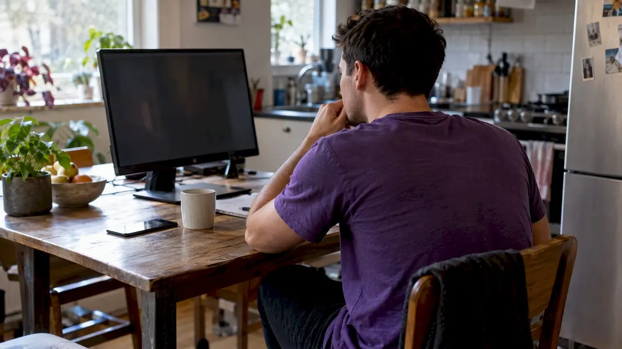Trader checking price swings on a monitor